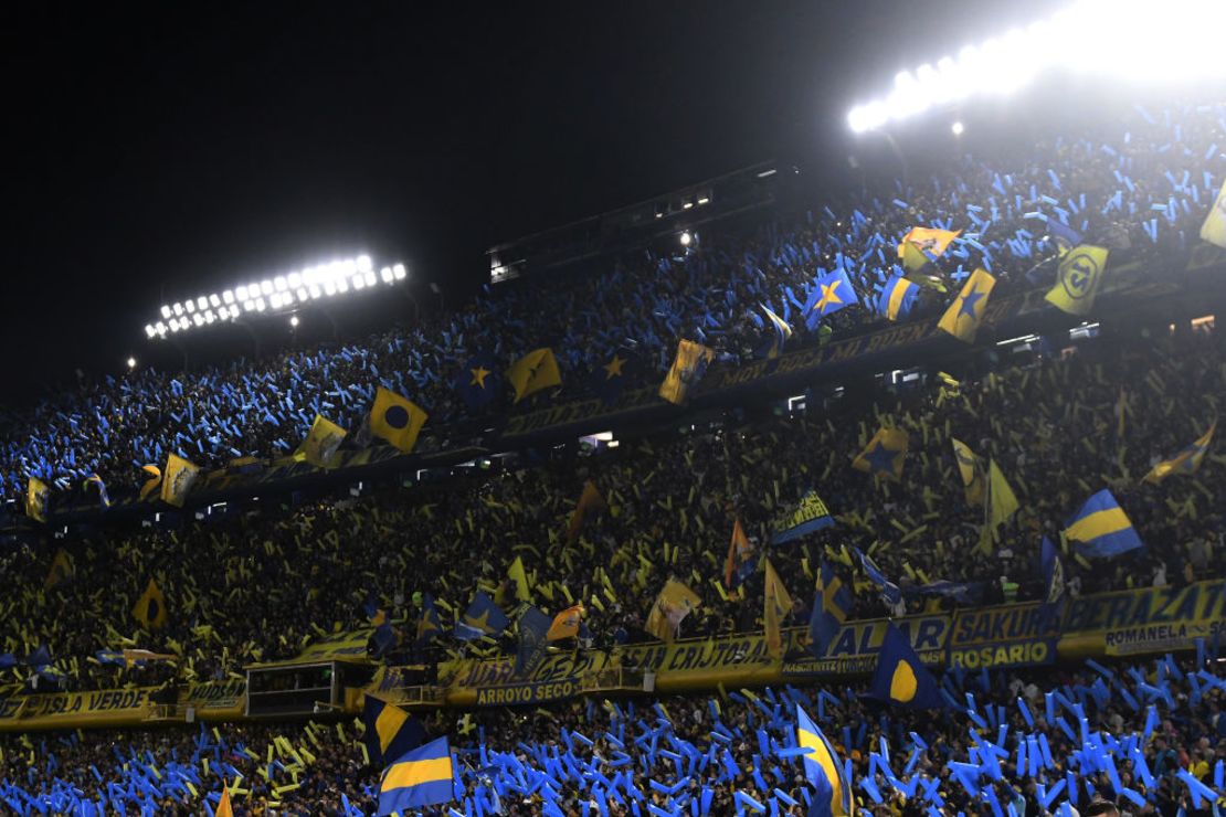 Seguidores de Boca Juniors en la Bombonera. Crédito: Marcelo Endelli/Getty Images