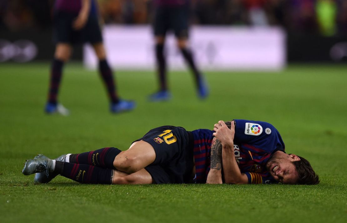 Lionel Messi durante el partido de LaLiga entre el FC Barcelona y el Sevilla FC en el Camp Nou el 20 de octubre de 2018, en Barcelona, España. Crédito: Alex Caparrós/Getty Images.