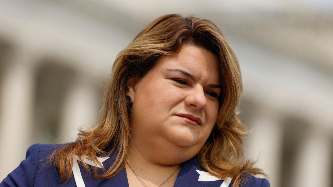 La comisionada Jenniffer González, el 23 de mayo de 2023 en Washington.