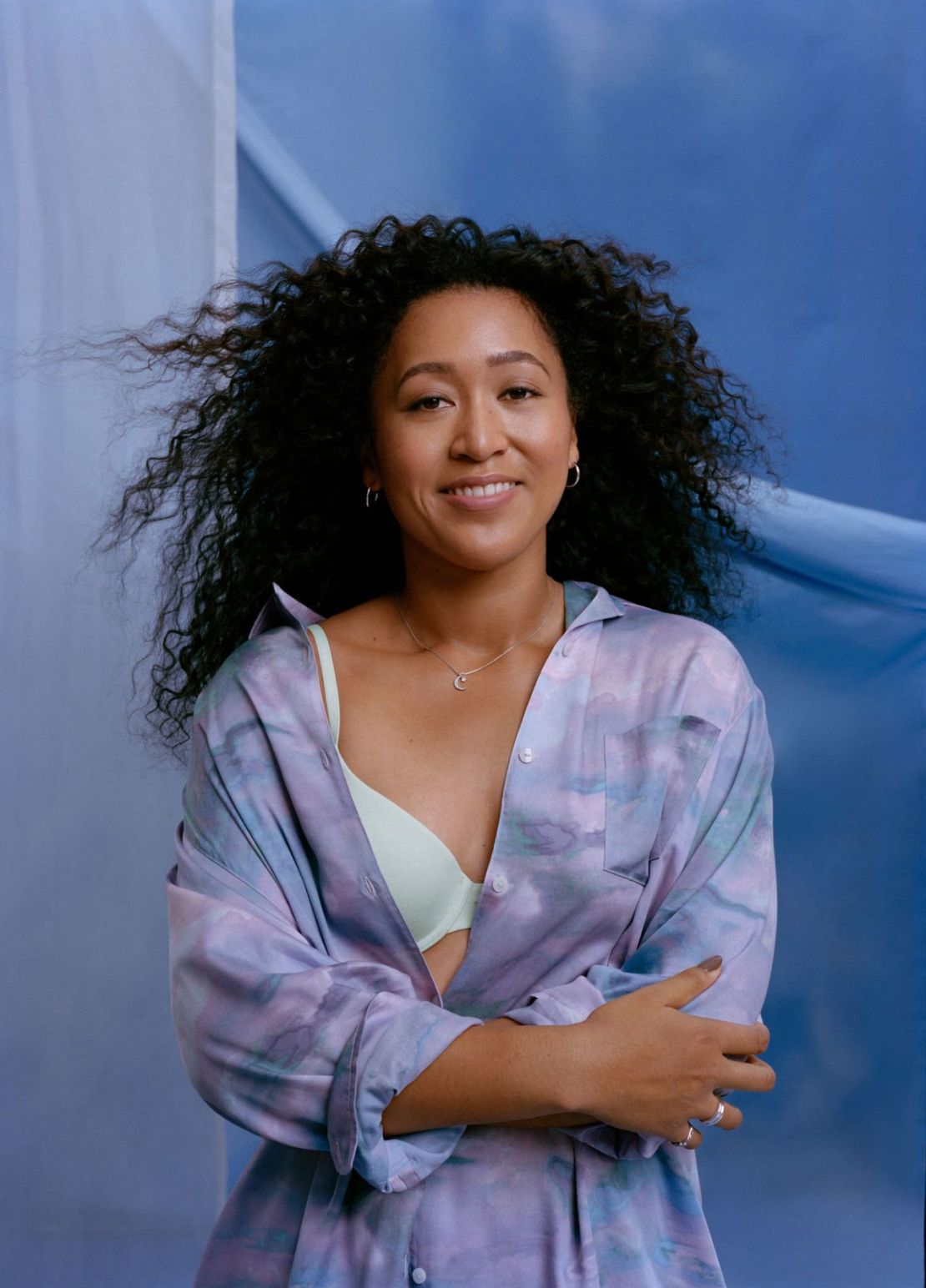 La campeona de tenis Naomi Osaka se asoció con la marca a principios de 2023 en una gama de lencería y ropa de dormir. Crédito: Cortesía de Victoria's Secret