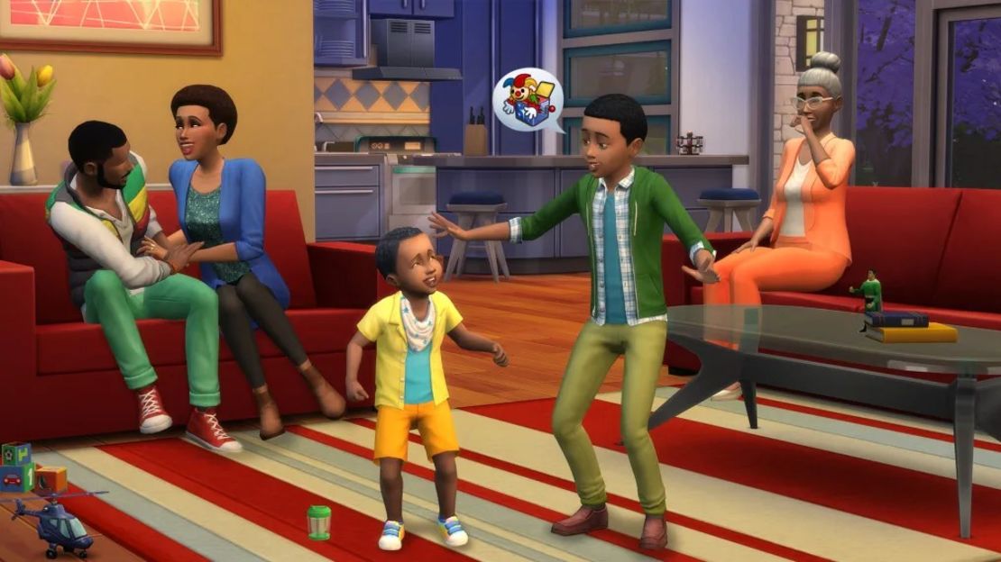 "Los Sims 4" utiliza inteligencia artificial para ayudar a los personajes en la toma de decisiones. Crédito: Maxis/EA Games