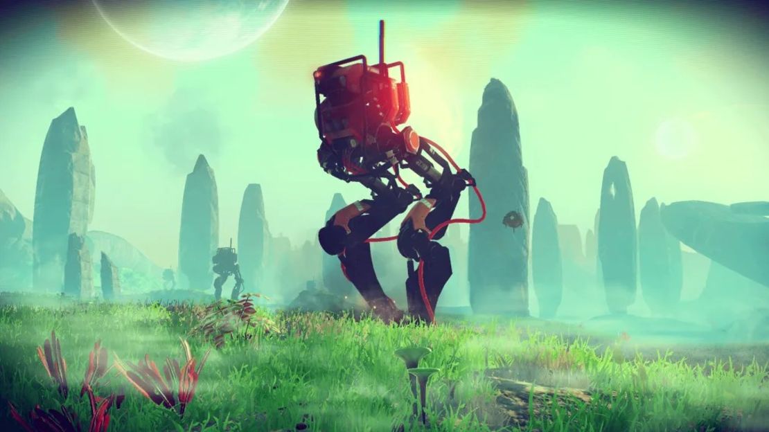 "No Man's Sky" utiliza contenidos generados de manera procedural para crear mundos casi ilimitados que los jugadores pueden explorar. Crédito: No Man's Sky