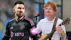 CNNE 1482426 - lionel messi acude en familia a concierto de ed sheeran