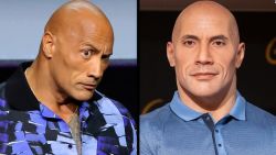 CNNE 1482633 - comparan figura de cera de dwayne johnson con "mr- clean"