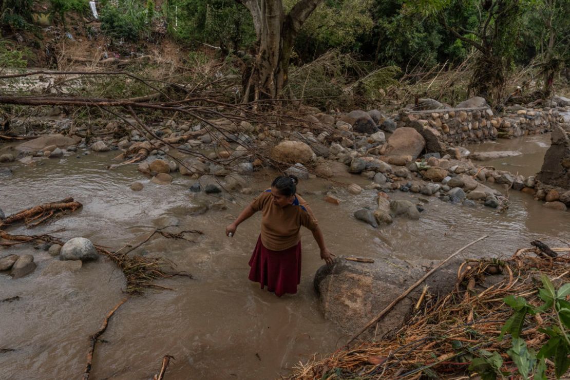 Xaltianguis, en el estado de Guerrero, México, el 26 de octuvre de 2023.