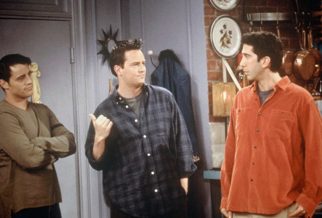 Matt LeBlanc, Matthew Perry y David Schwimmer.