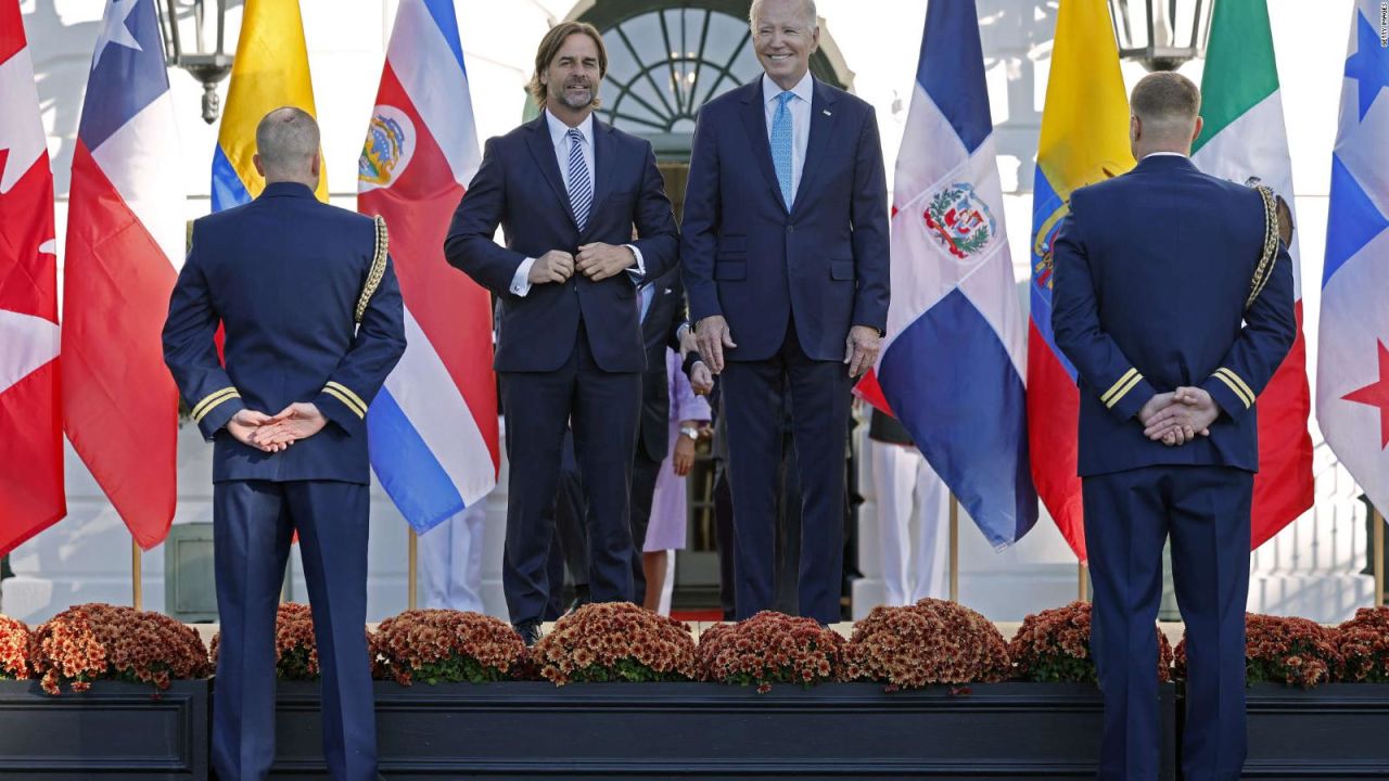 CNNE 1488099 - biden recibe a lideres de paises de america latina