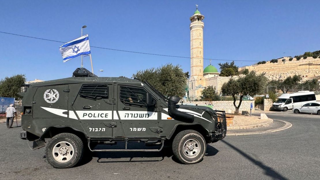 Fuerzas de seguridad de Israel en Jerusalén