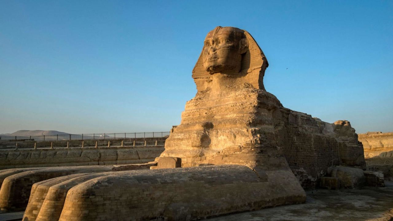 CNNE 1501175 - el viento podria haber ayudado a esculpir la esfinge de guiza en egipto, segun un estudio de la universidad de nueva york