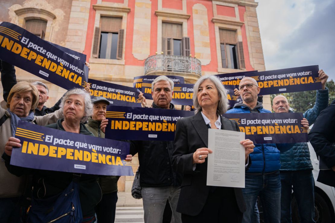 Dolors Feliu, presidenta de la Asamblea Nacional de Cataluña