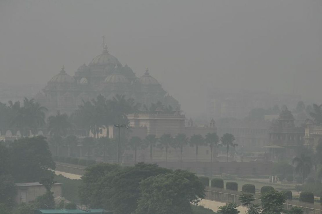 El templo de Akshardham en Nueva Delhi el 9 de noviembre de 2023.