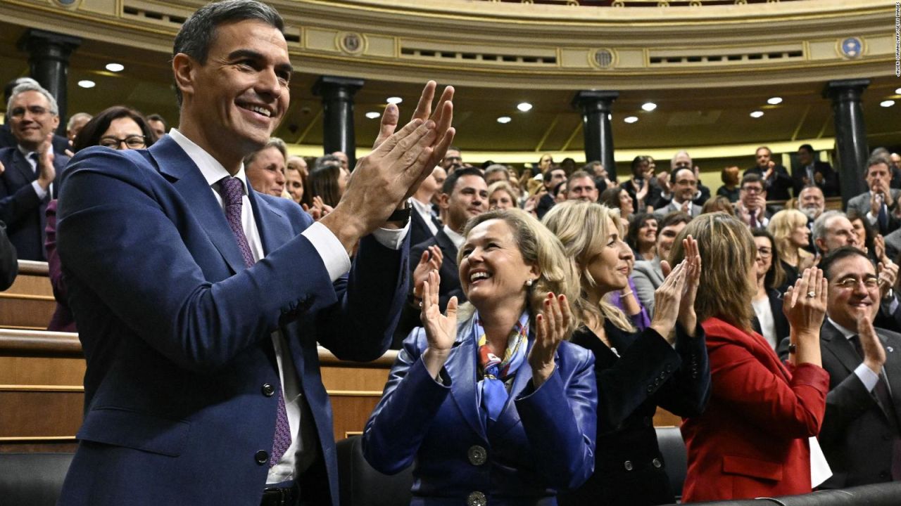 CNNE 1509161 - pedro sanchez obtuvo los votos necesarios para formar gobierno en espana