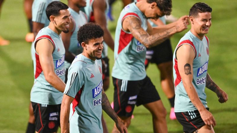 Todo listo: Colombia realizó su última practica para enfrentar a Brasil