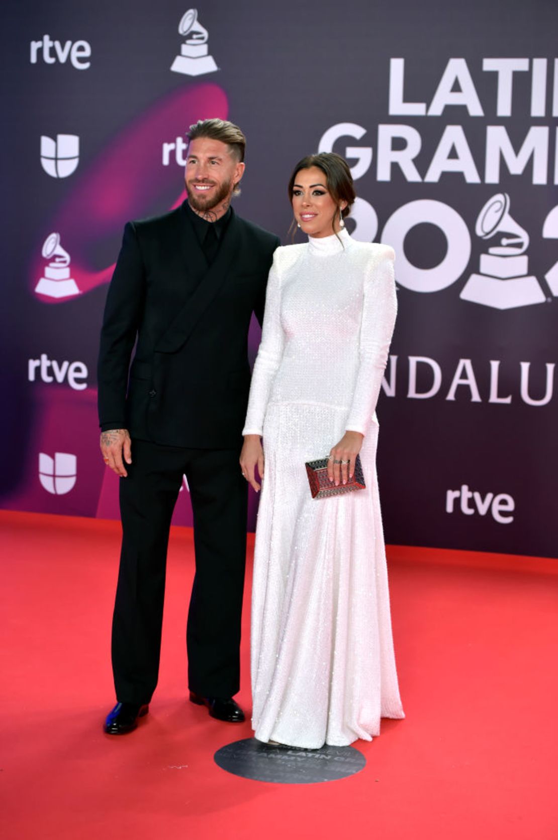 Sergio Ramos y Pilar