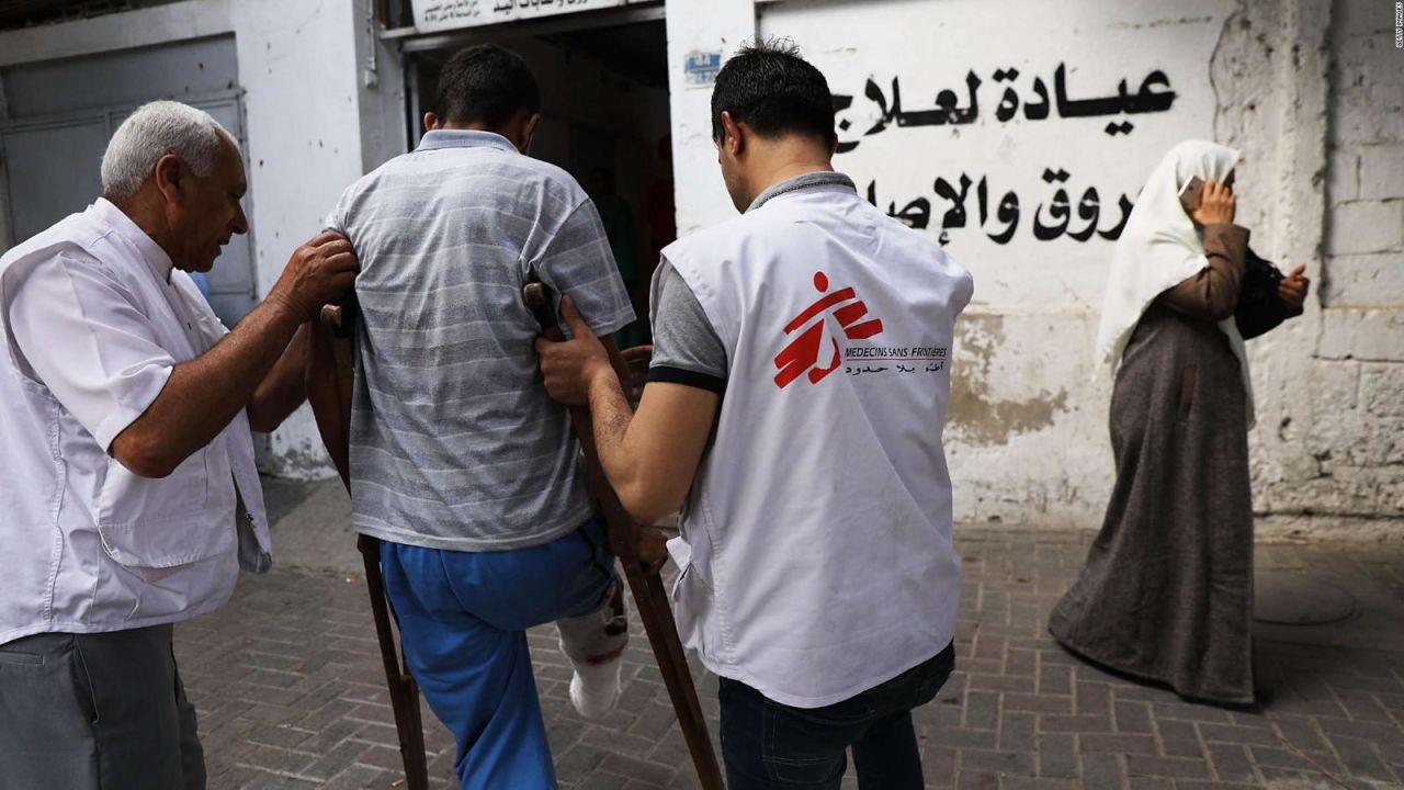 CNNE 1510185 - medicos sin fronteras envio equipo a gaza