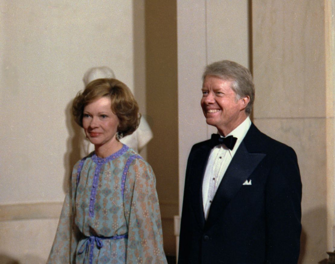 Jimmy Carter y Rosalynn Carter en 1978.
