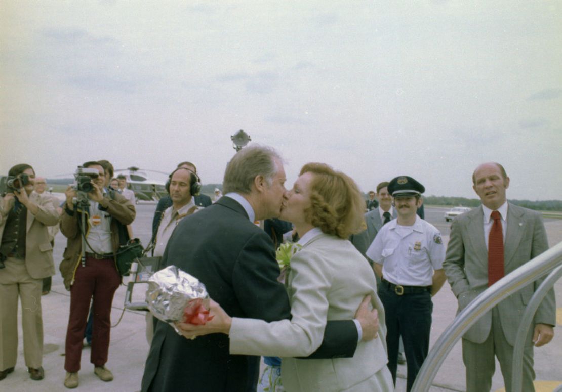 Jimmy Carter y Rosalyn Carter 12 Mayo de 1978.