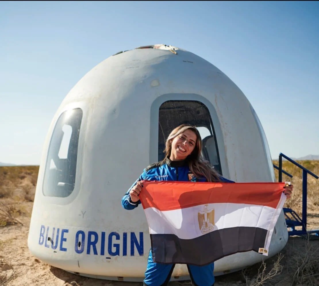 Sabry espera que más mujeres de Egipto y África ingresen a la industria espacial.