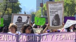 CNNE 1513894 - contingentes marchan por el dia internacional contra la violencia de genero