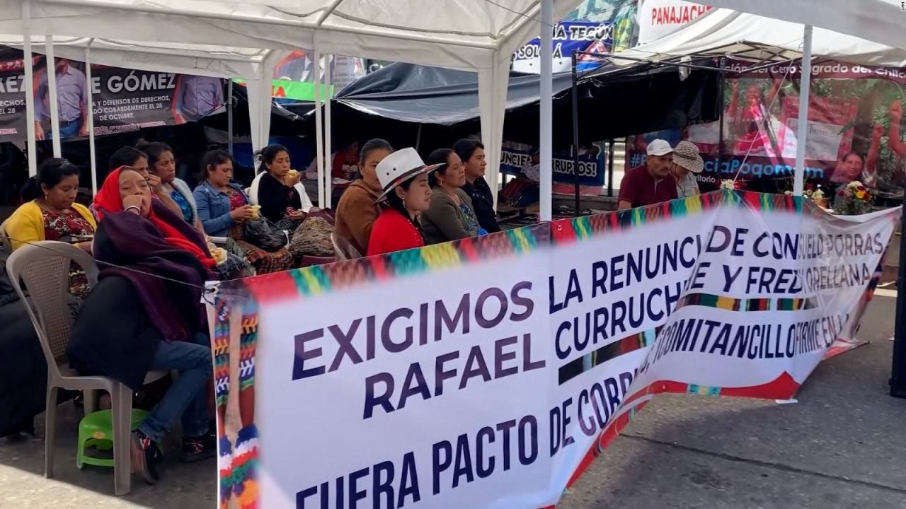 CNNE 1514151 - continuan protestas de comunidades indigenas en guatemala