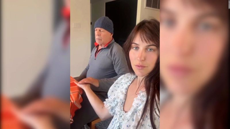 El tierno gesto de Bruce Willis con su hija en el Día de Acción de Gracias