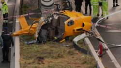 CNNE 1516682 - un helicoptero se estrello en una autopista de madrid