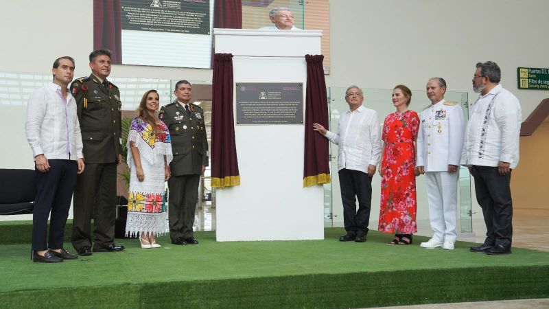 López obrador inaugura el nuevo aeropuerto internacional de tulum | cnn
