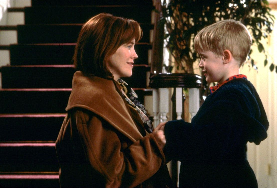 O'Hara y Culkin en una escena de "Home Alone".