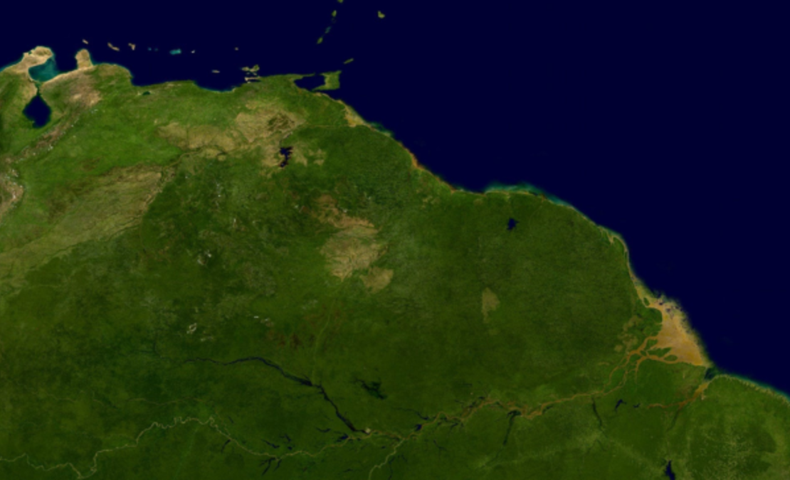 La región de Guayana.