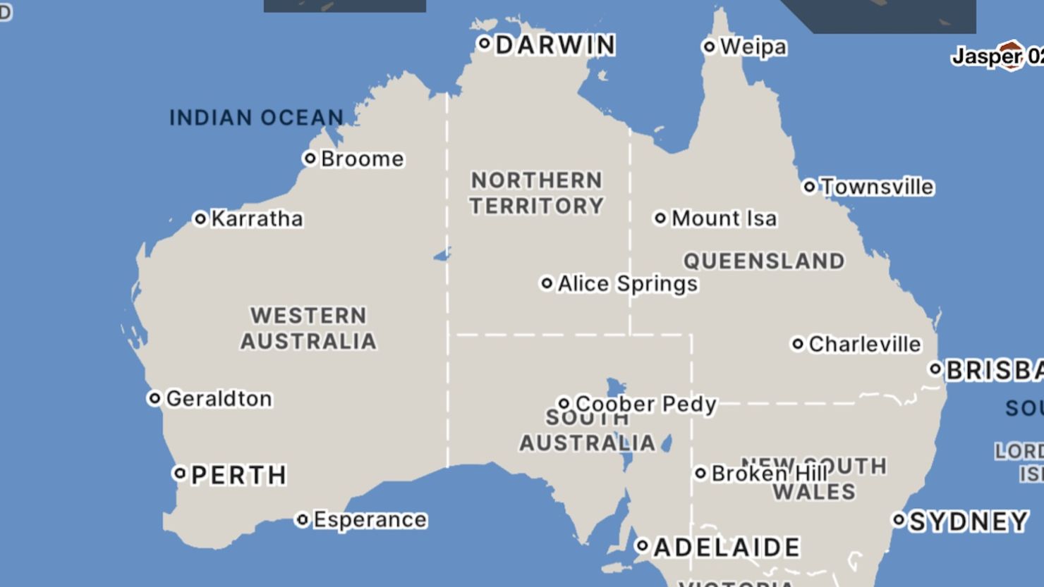CNNE 1519086 - mapa-australia-jasper-cyclon