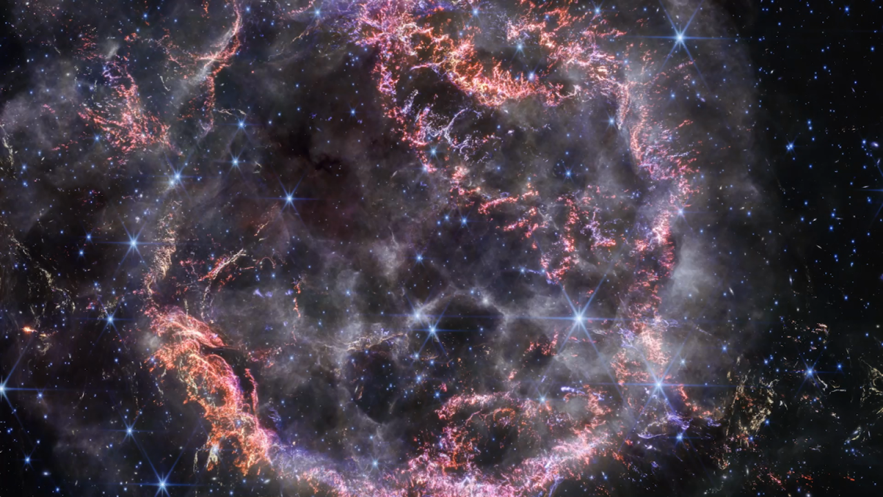 CNNE 1521640 - las nuevas imagenes de la supernova cassiopeia a que compartio la nasa