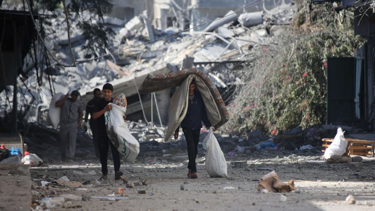 CNNE 1526281 - cnn informa desde gaza por primera vez desde que inicio la guerra