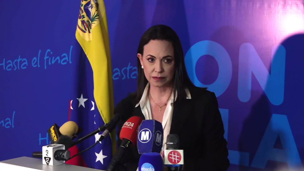 CNNE 1526820 - "fuimos a tcj a desafiar a maduro", dice maria corina machado