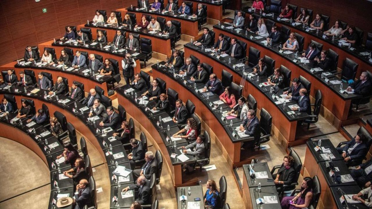 Imagen de archivo del Senado de México.