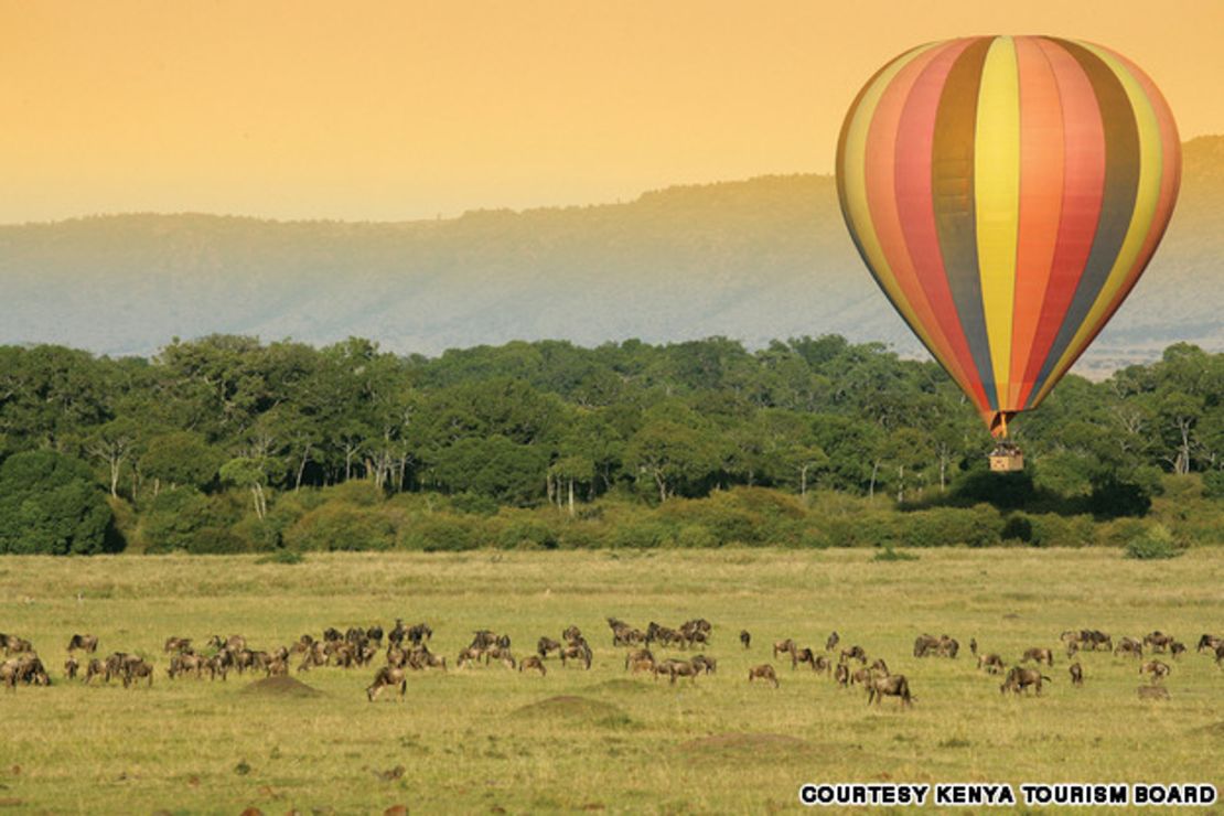 La migración anual de antílopes que ocurre entre Tanzania y Kenia comprende hasta 1 millón 500.000 ejemplares de estos animales que atraviesan grandes extensiones de planicies en busca de pastizales frescos y ricos en minerales.