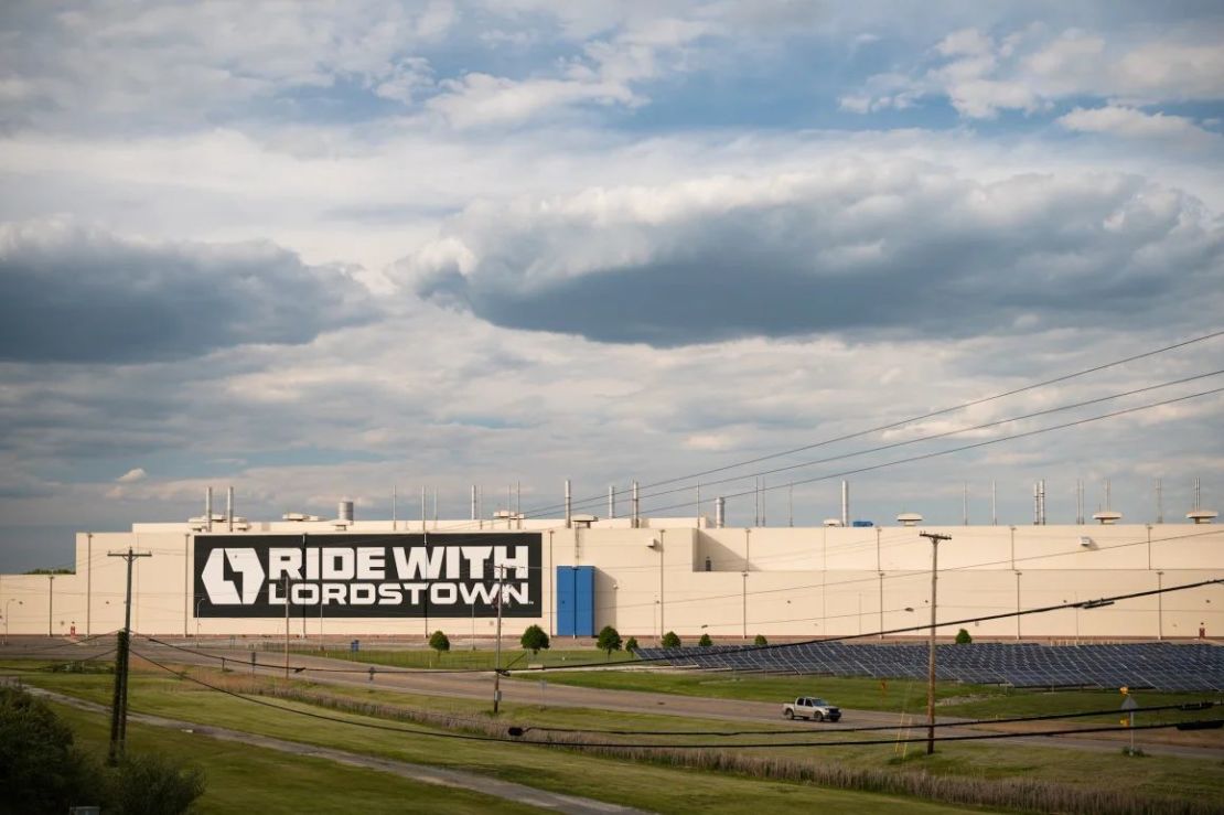 Sede de Lordstown Motors en Lordstown, Ohio.