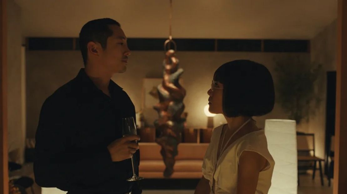 Steven Yeun y Ali Wong en "Beef". Crédito: cortesía de Netflix