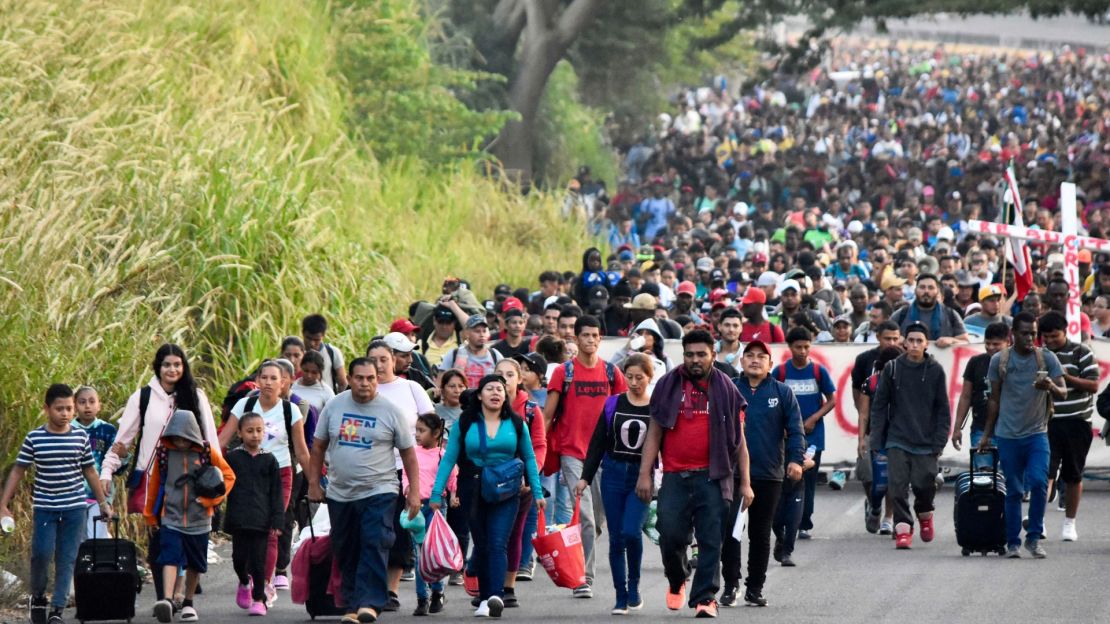 CNNE 1536472 - caravana migrante