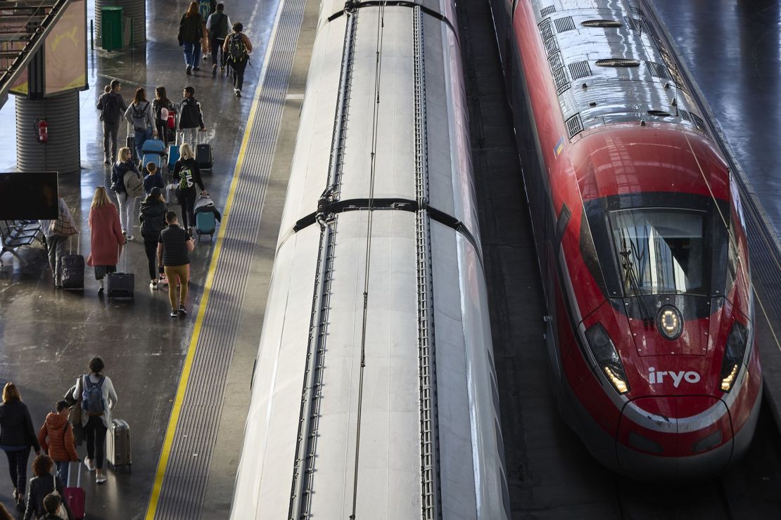 La nueva operación de alta velocidad Madrid-París se conectaría con la operación española Iryo.