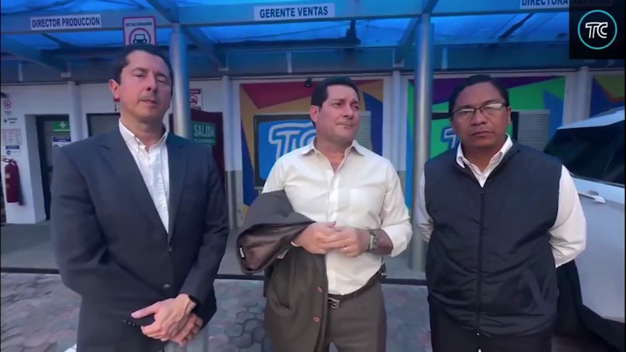 CNNE 1546629 - presentador de tc television habla de la irrupcion al canal