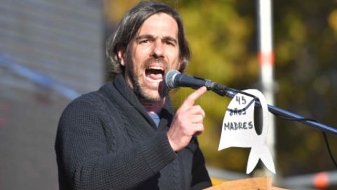 Nicolás Del Caño, diputado nacional por el Frente de Izquierda.