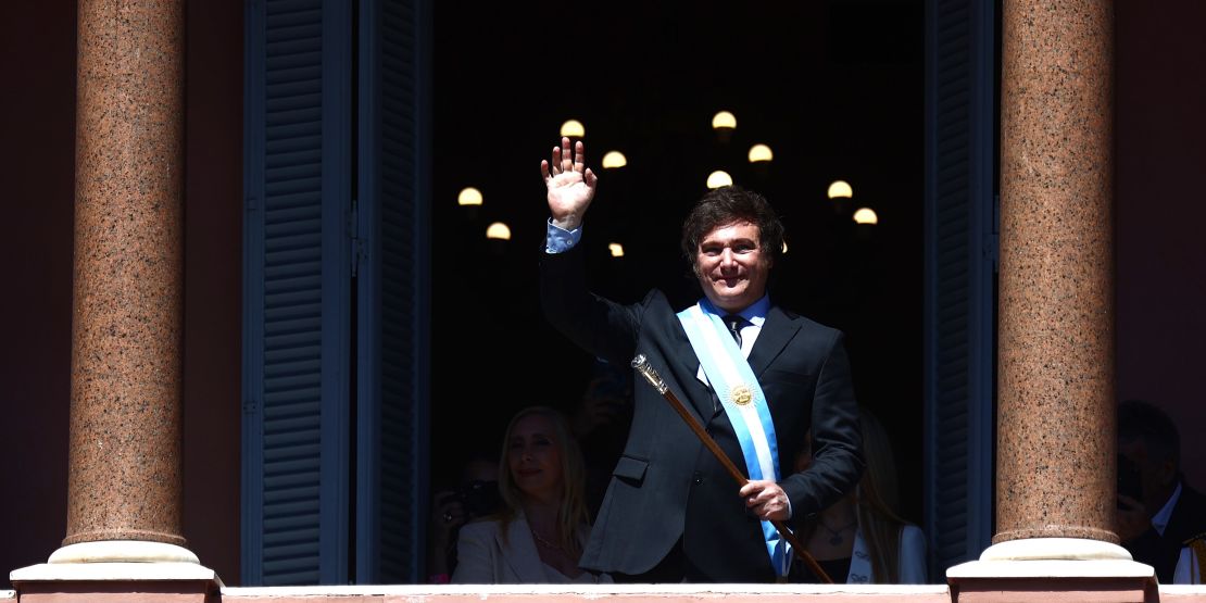 El presidente de Argentina, Javier Milei