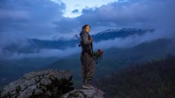 Roja, 16 años, oriunda de Paveh, Rojhelat (Kurdistán iraní), fotografiada el 14 de abril de 2023 en Erbil, Iraq.