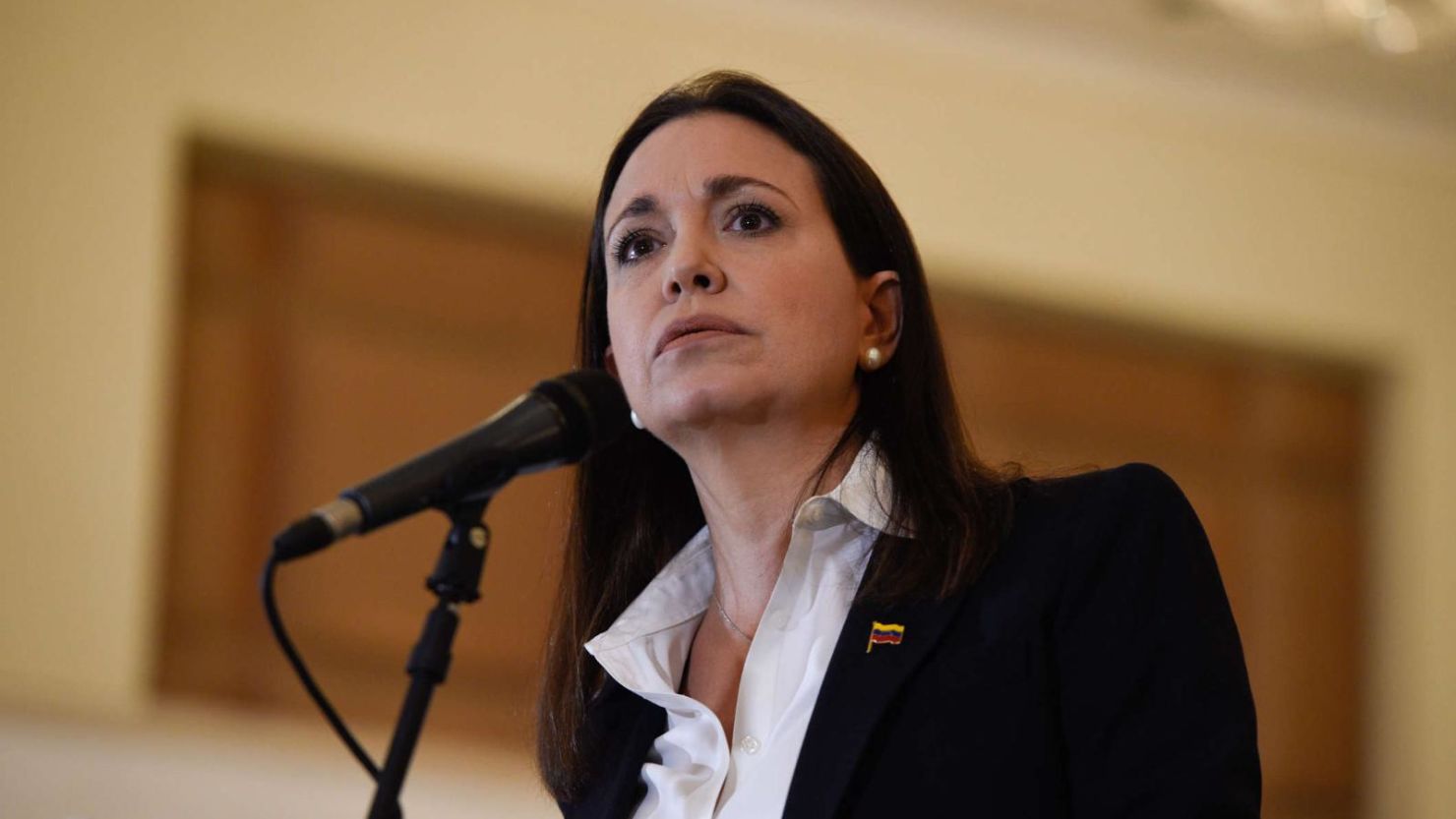 María Corina Machado en una imagen de archivo.