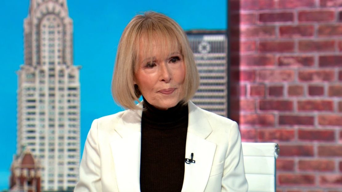 E. Jean Carroll en el programa "CNN This Morning" el 29 de enero de 2024.Crédito: CNN