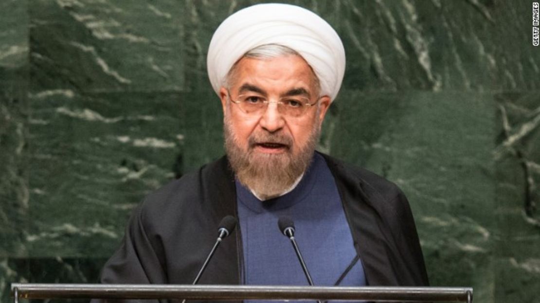 CNNE 157589 - hassan rouhani, presidente de iran durante su discurso en la onu-