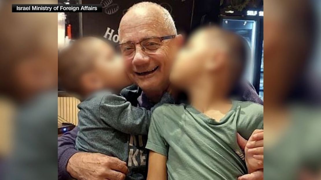 Louis Har, de 70 años, es uno de los rehenes liberados por Israel. Había sido secuestrado el 7 de octubre de 2023 en Tel Aviv.