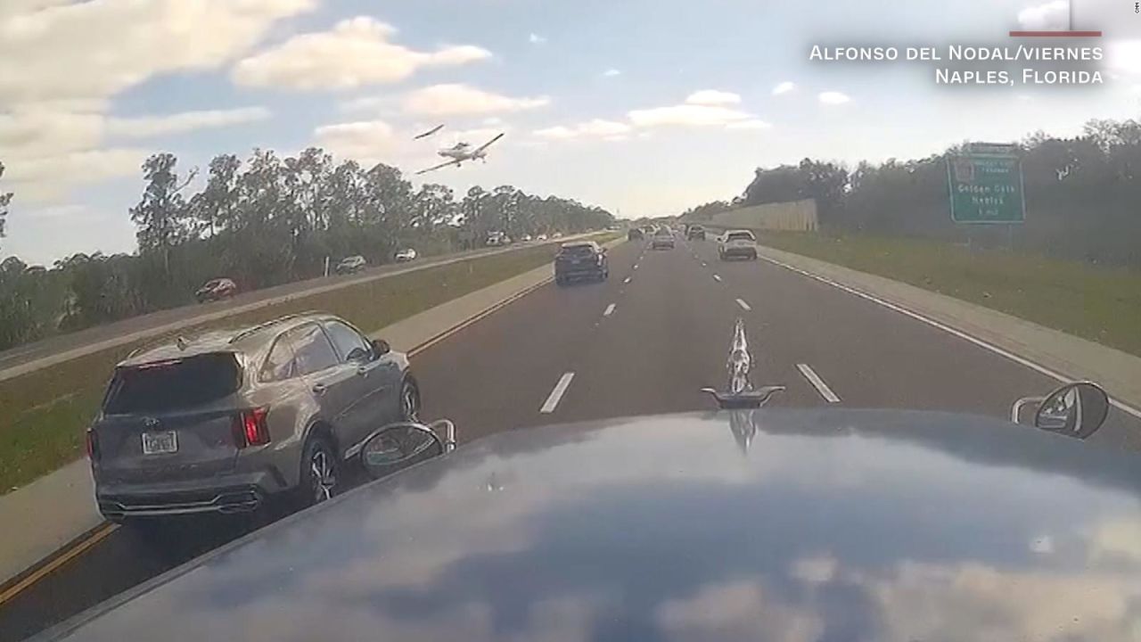 CNNE 1592620 - video capta el momento en el que se estrello una avioneta en florida