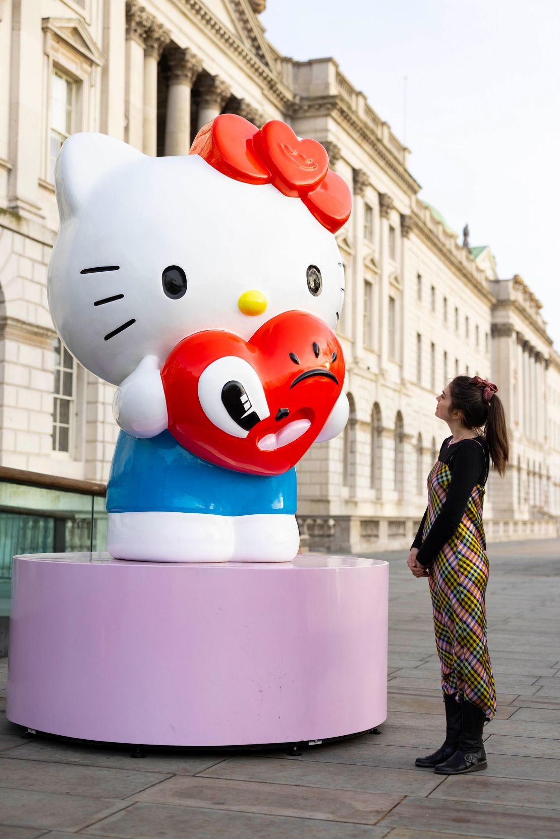 "Hello Love" de Hattie Stewart en exhibición en Somerset House, Londres. David Parry/PA Wire/Cortesía de Somerset House