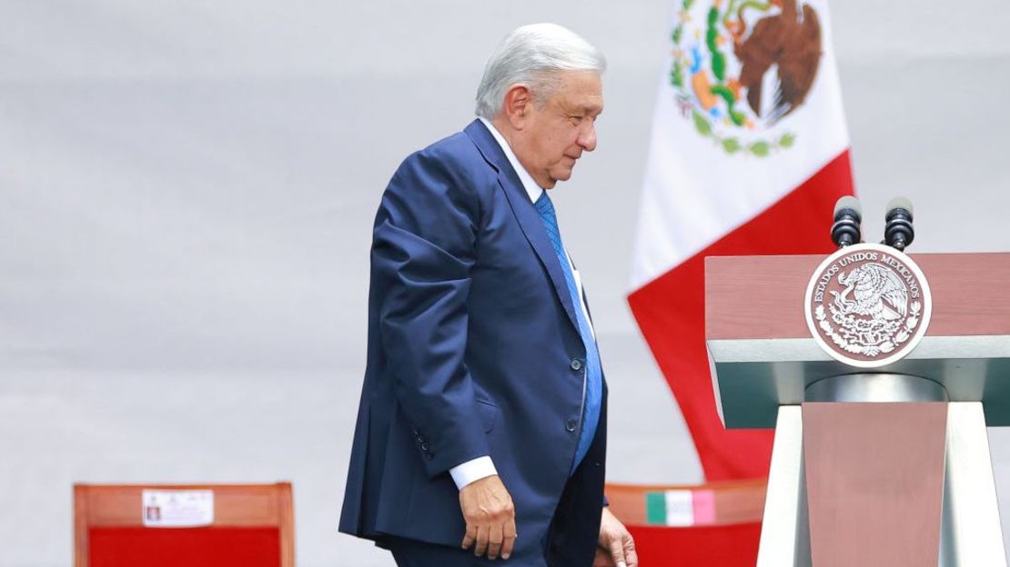 El presidente de México, Andrés Manuel López Obrador